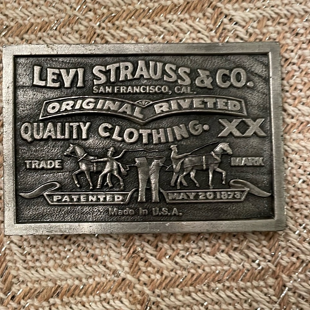 Levi Strauss Belt Buckle
